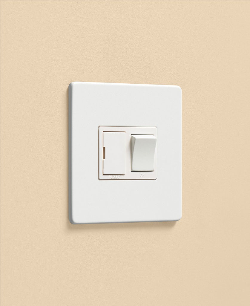 Dowsing & Reynolds - White Fused Spur Switch - White Insert