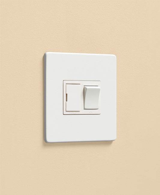 Dowsing & Reynolds - White Fused Spur Switch - White Insert