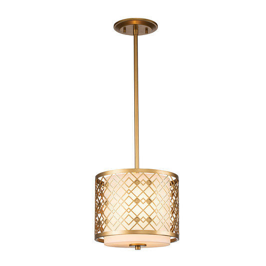 Ziggy 1 Light Pendant – Lacquered Gold (Stock ETA)