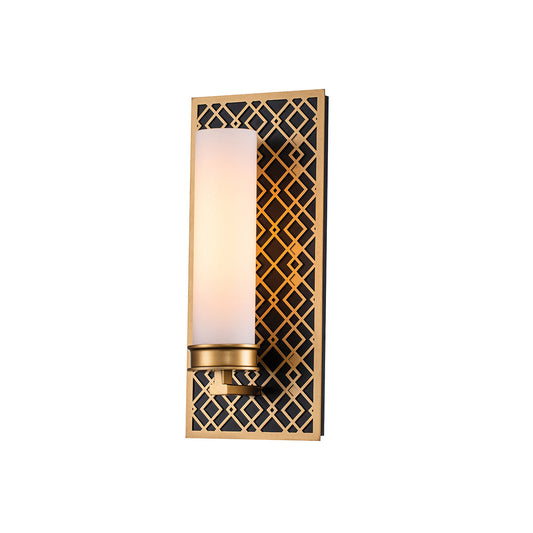 Ziggy 1 Light Wall Light – Lacquered Gold (Stock ETA)