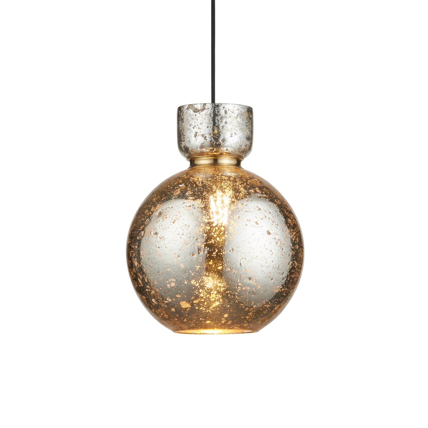 Mercury glass pendant