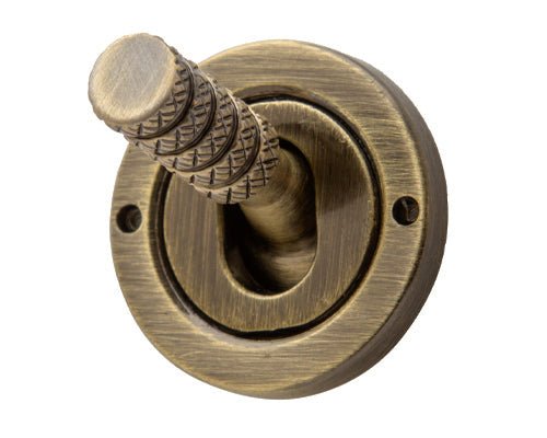 The Charterhouse Collection 2 Gang Toggle Switch 2-Way Antique Brass