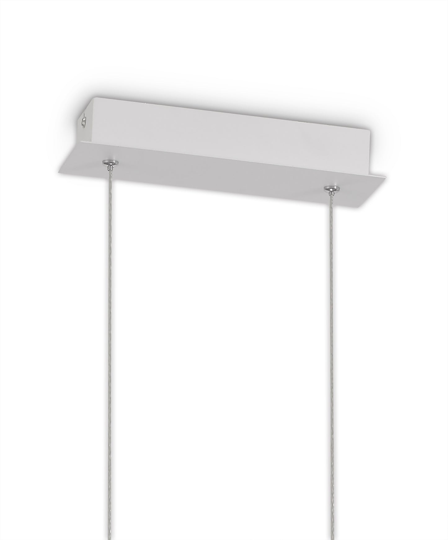 Adn 12 Light Linear Pendant 100cm, 36W LED, 3000K, 2150lm, White, 3yrs Warranty by Mantra