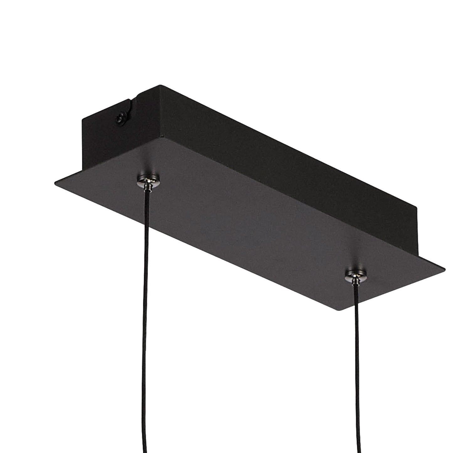 Adn 12 Light Linear Pendant 100cm, 36W LED, 3000K, 2150lm, Black, 3yrs Warranty by Mantra