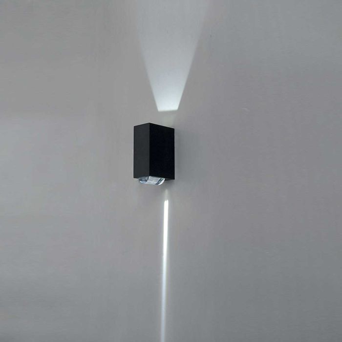 Agner 2 Light Wall Light - Graphite