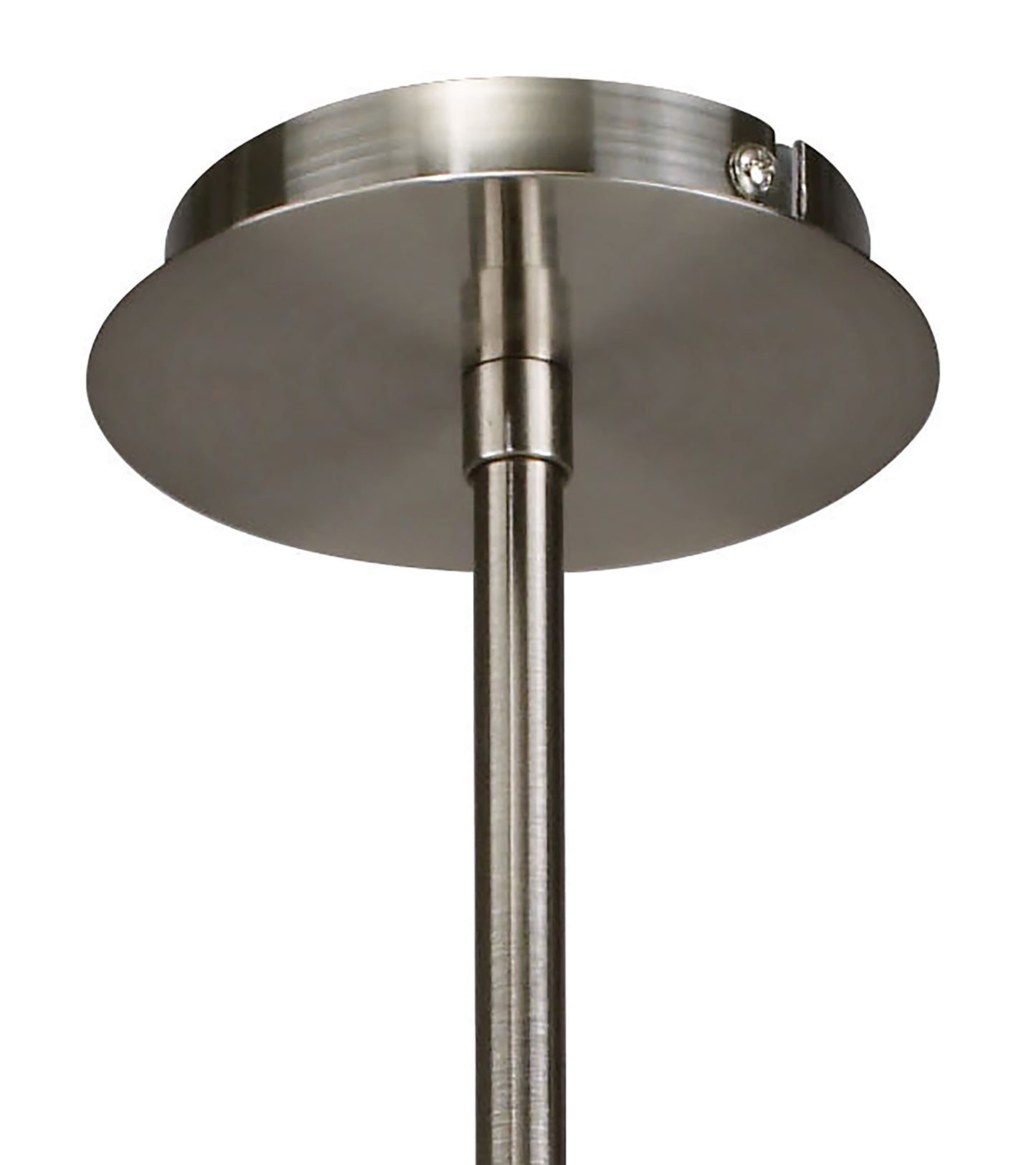 Alaska GU10 Pendant Convertible To Semi Flush 4 Light L1/SGU10, Satin Nickel, CFL Lamps INCLUDED by Mantra