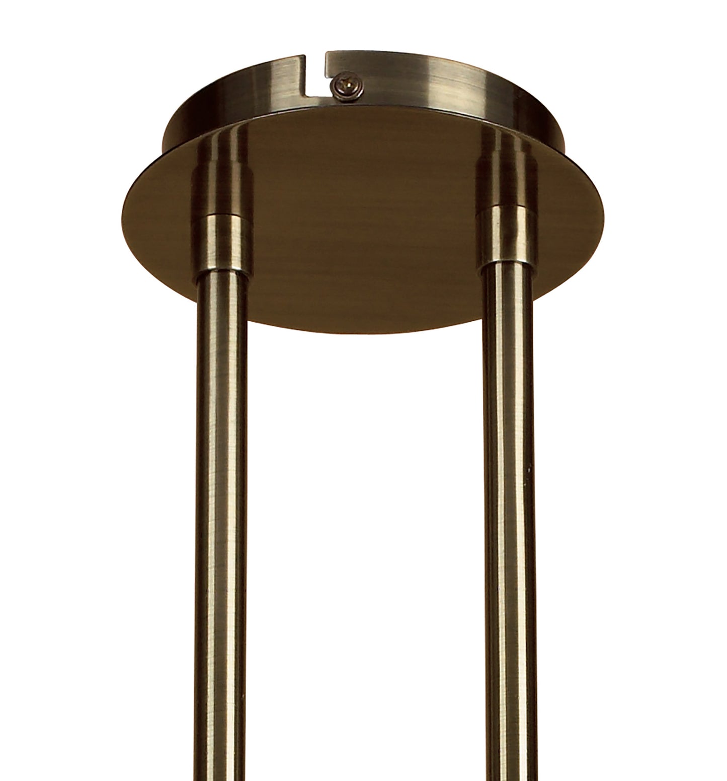 Alaska GU10 Telescopic 4 Light L1, SGU10 Bar, Antique Brass, CFL Lamps INCLUDED by Mantra