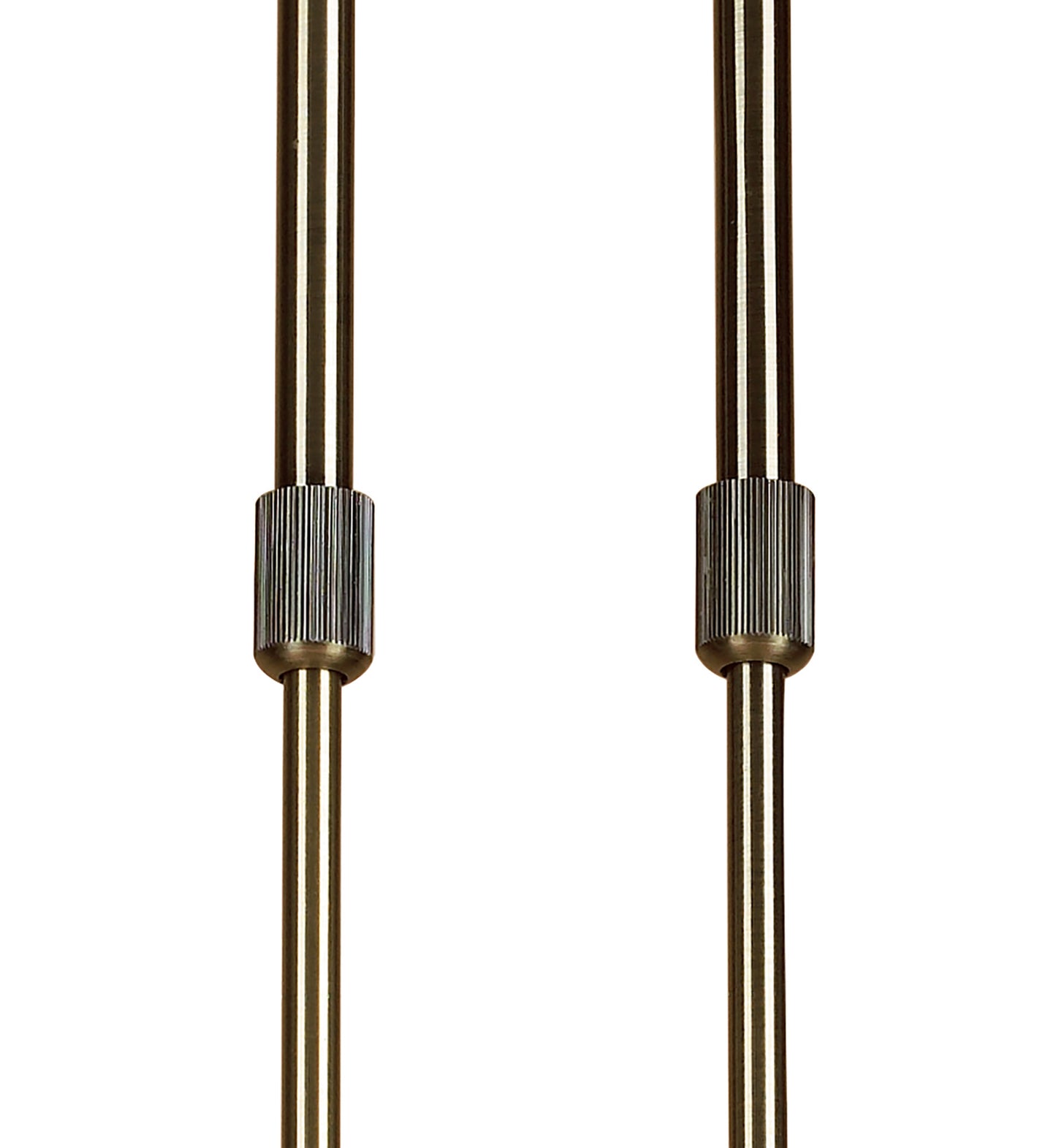 Alaska GU10 Telescopic 4 Light L1, SGU10 Bar, Antique Brass, CFL Lamps INCLUDED by Mantra