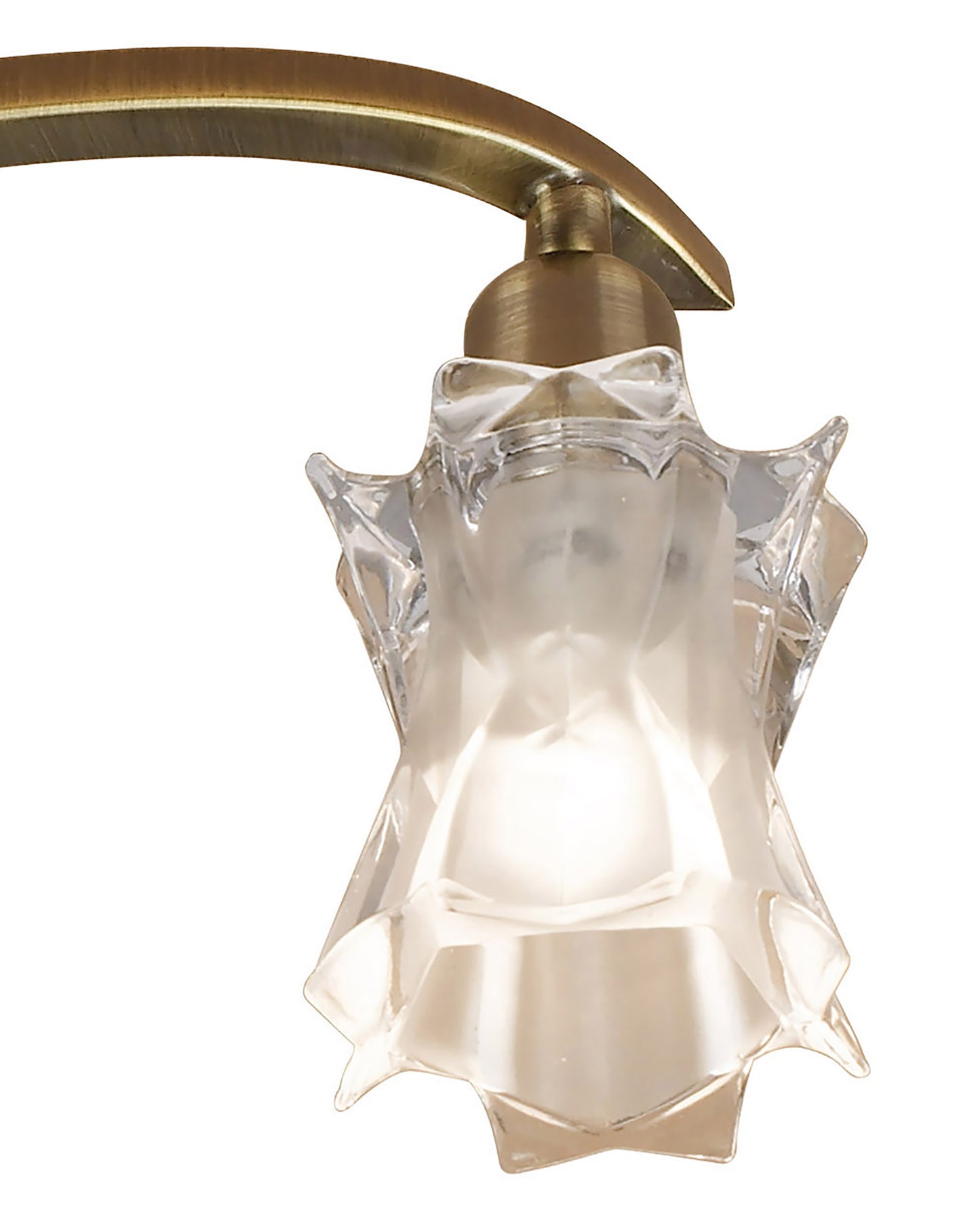 Alaska GU10 Ceiling 3 Light L1/SGU10, Antique Brass, CFL Lamps INCLUDED by Mantra