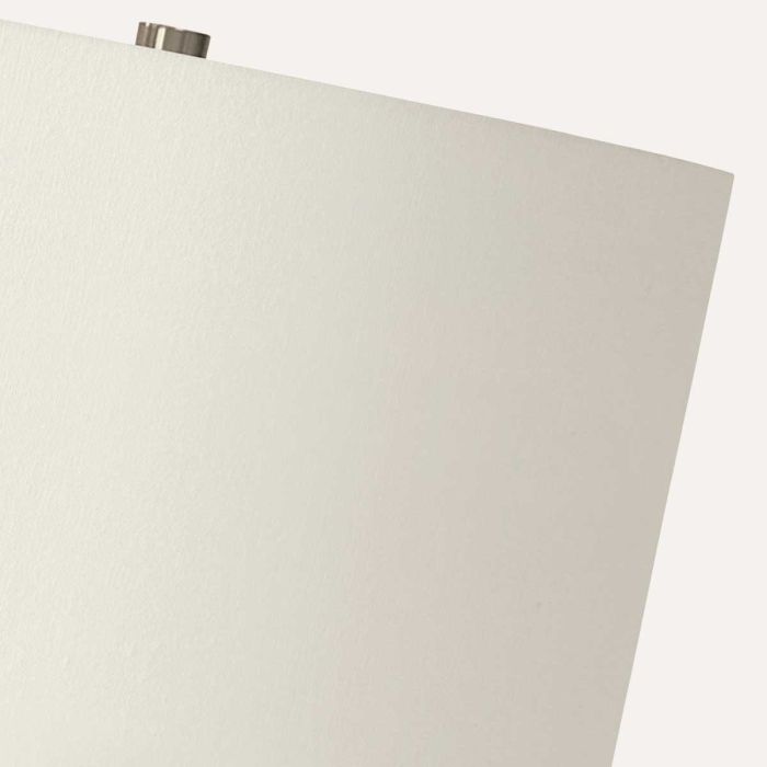 Alba 1 Light Table Lamp - Cream with Light Grey Shade