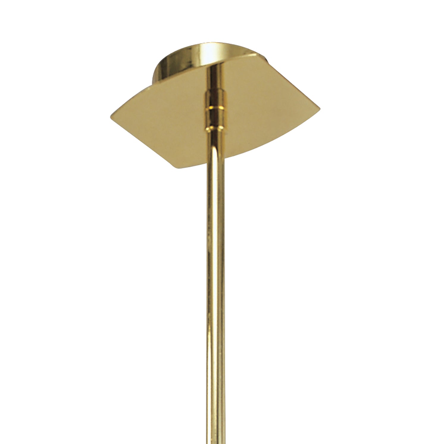 Alfa Telescopic 6 Light G9, Polished Brass (Short Rod Included) by Mantra