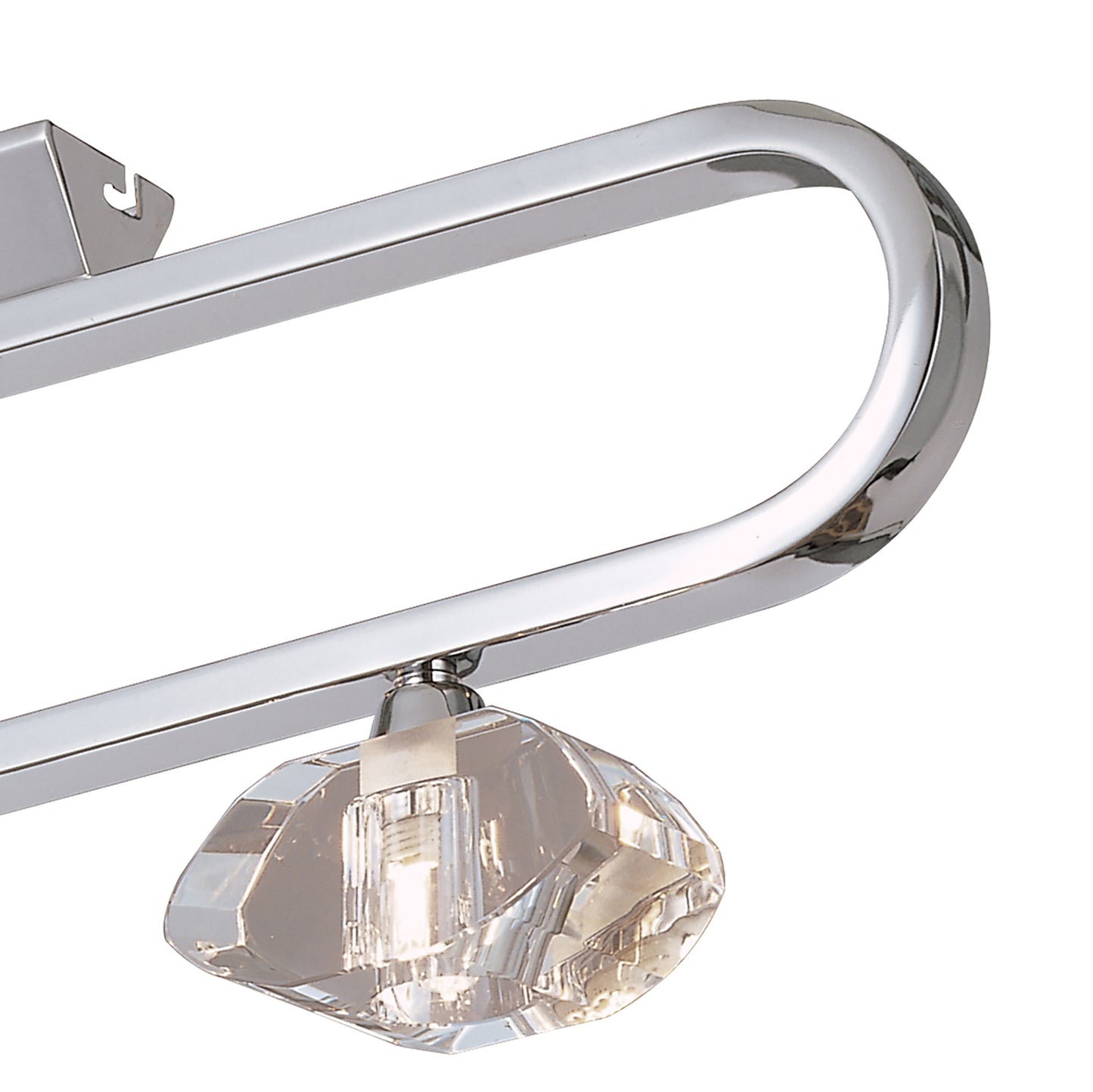 Alfa Ceiling Linear Bar 3 Light G9, Polished Chrome by Mantra