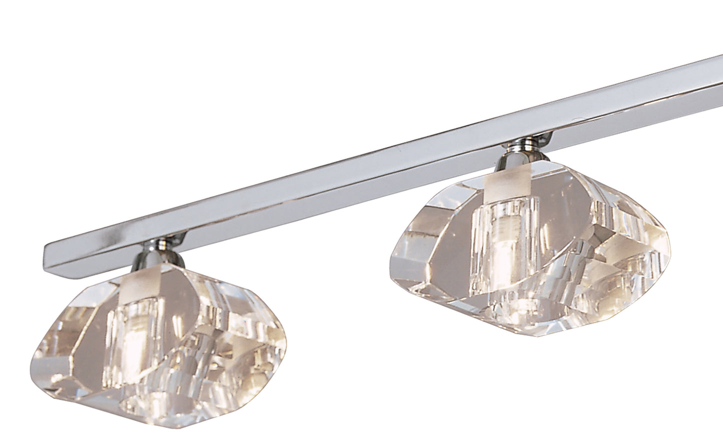 Alfa Ceiling Linear Bar 3 Light G9, Polished Chrome by Mantra