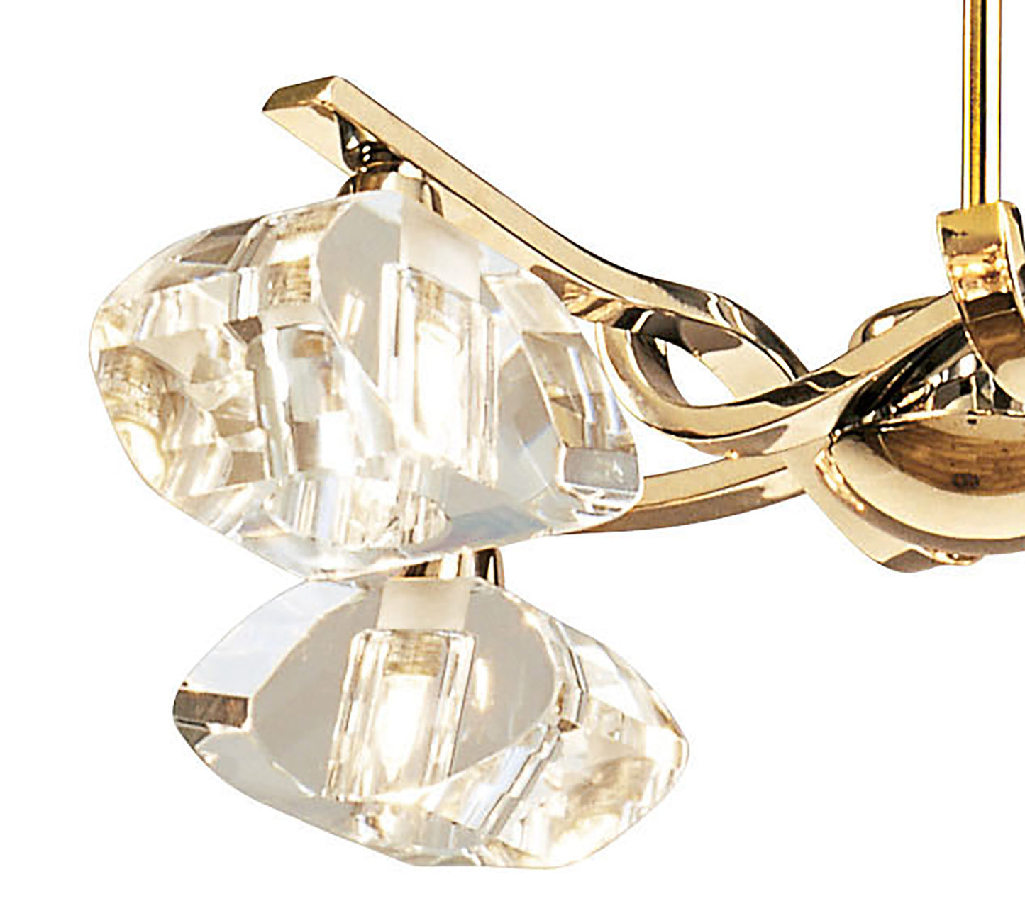 Alfa Telescopic 4 Light G9 French Gold by Mantra
