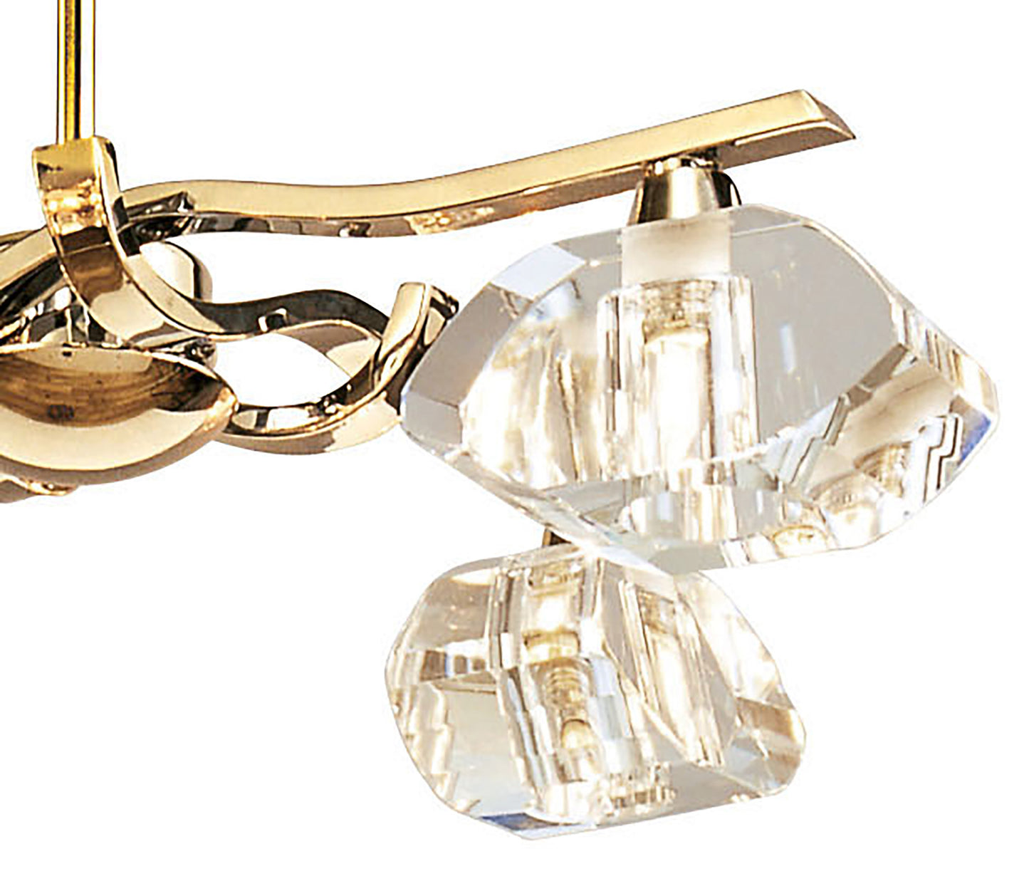 Alfa Telescopic 4 Light G9 French Gold by Mantra