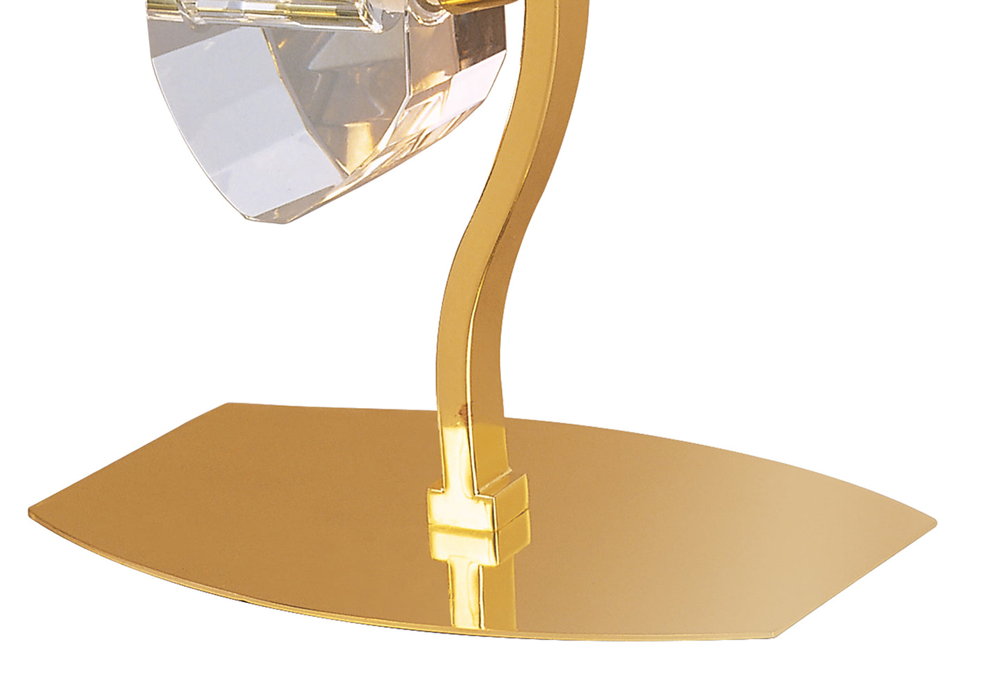 Alfa Table Lamp 2 Light G9 French Gold by Mantra