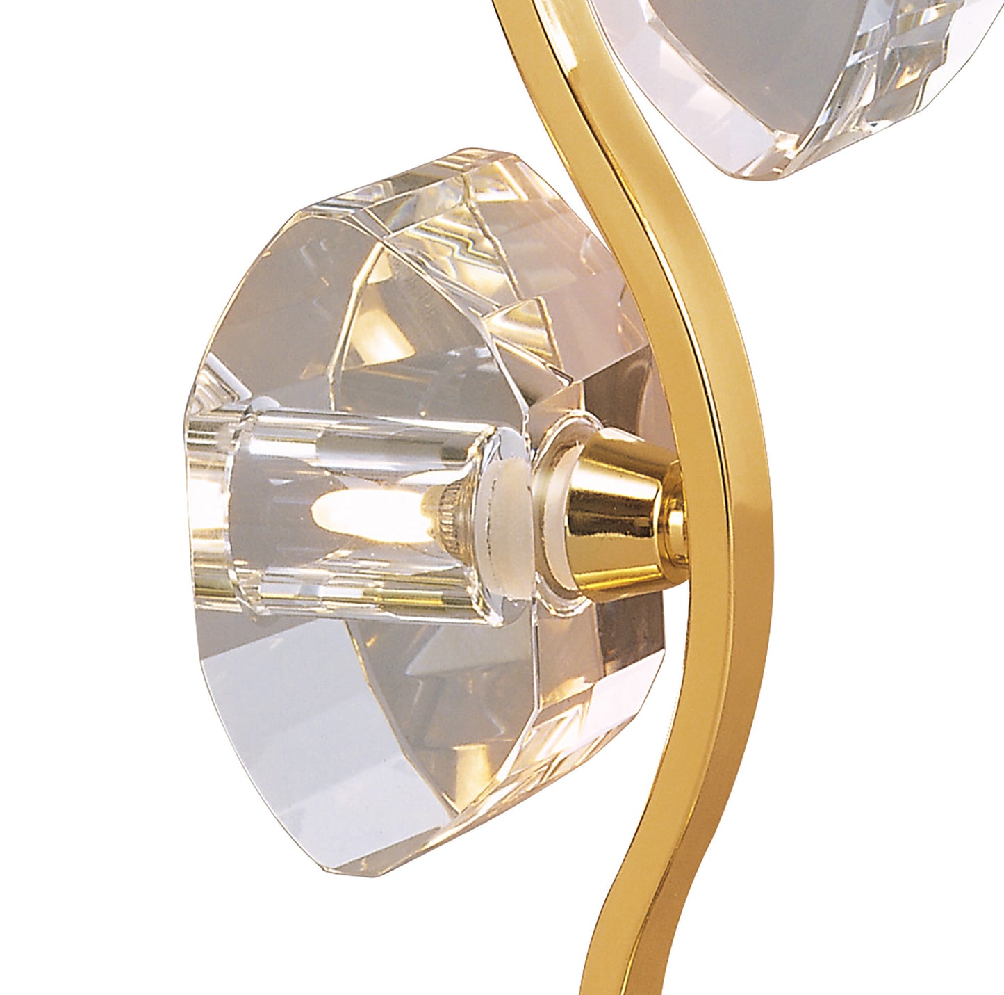 Alfa Table Lamp 2 Light G9 French Gold by Mantra