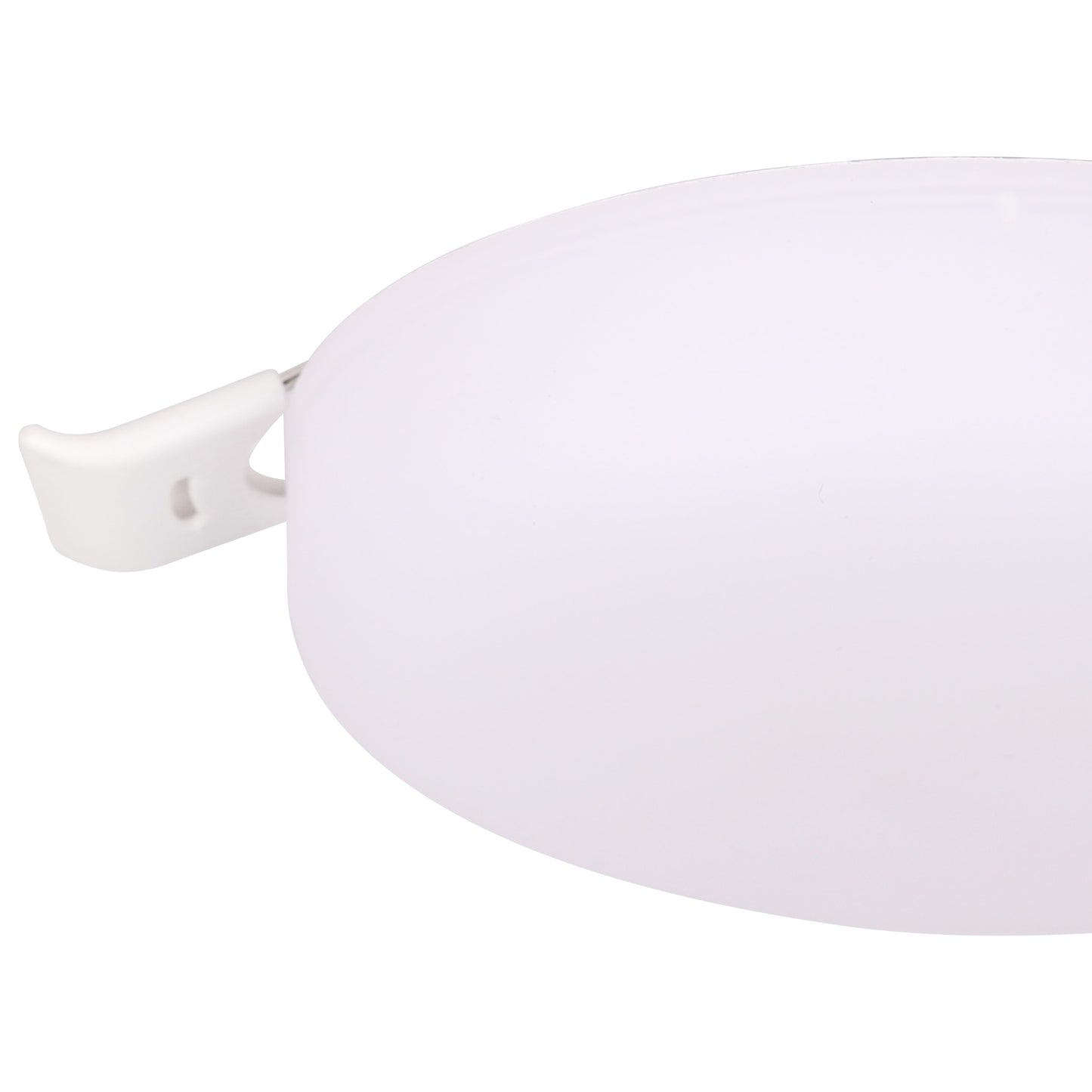 Algarve 85mm Round Downlight, 8W LED, 3000K, 700lm, White, Cut Out 55-60mm, Driver Included, 3yrs Warranty by Mantra