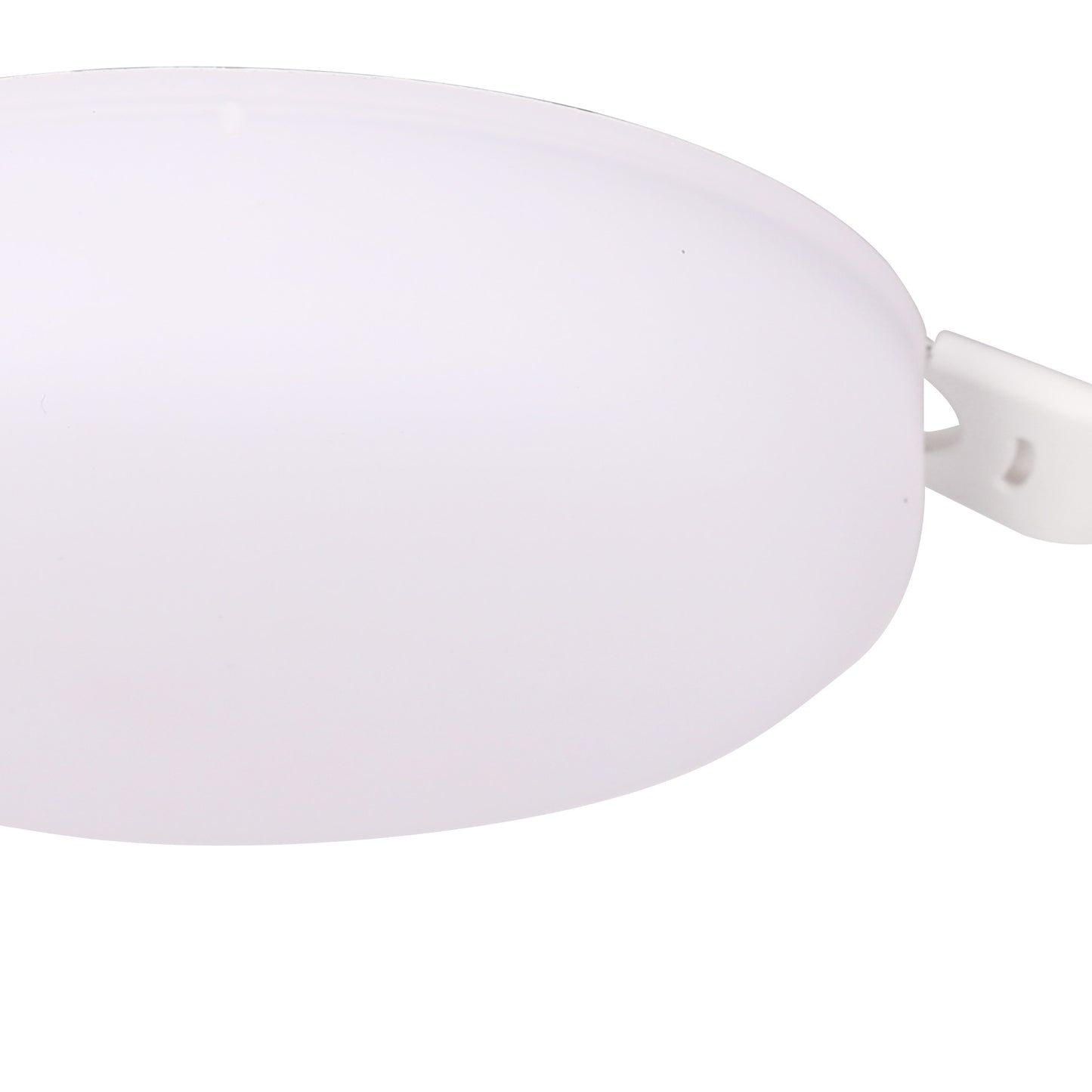 Algarve 85mm Round Downlight, 8W LED, 3000K, 700lm, White, Cut Out 55-60mm, Driver Included, 3yrs Warranty by Mantra