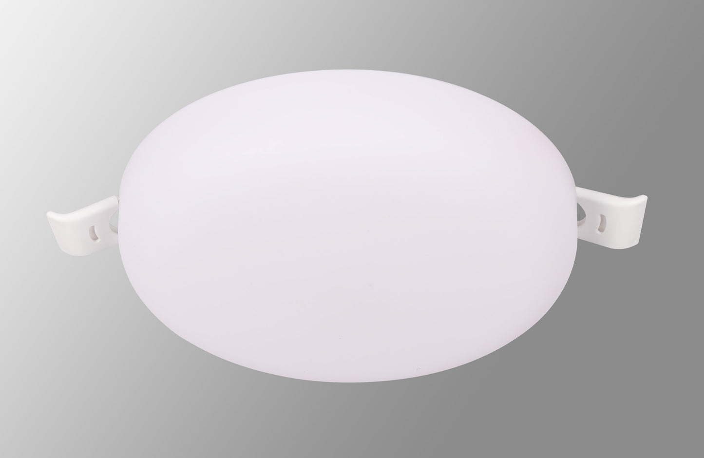 Algarve 100mm Round Downlight, 10W LED, 3000K, 870lm, White, Cut Out 55-70mm, Driver Included, 3yrs Warranty by Mantra