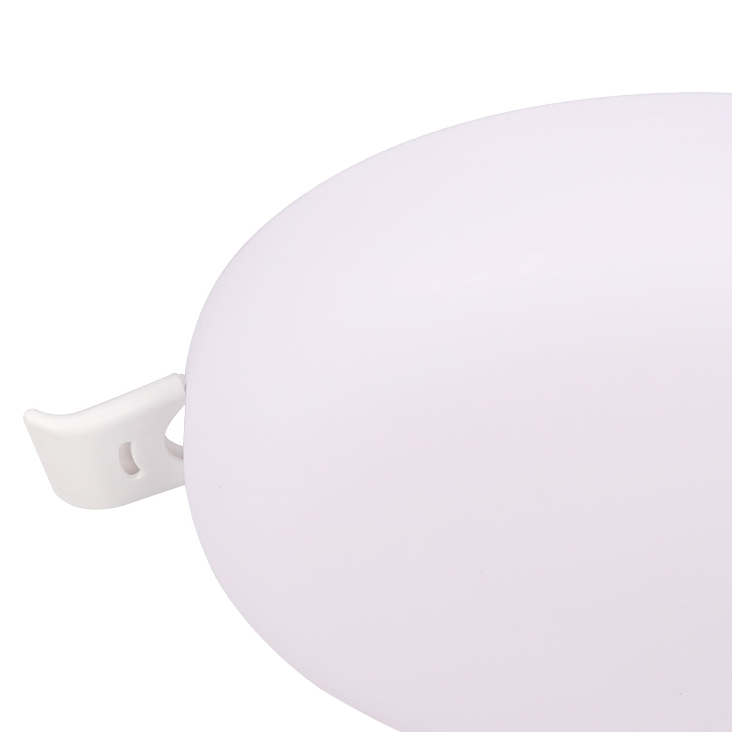 Algarve 100mm Round Downlight, 10W LED, 3000K, 870lm, White, Cut Out 55-70mm, Driver Included, 3yrs Warranty by Mantra