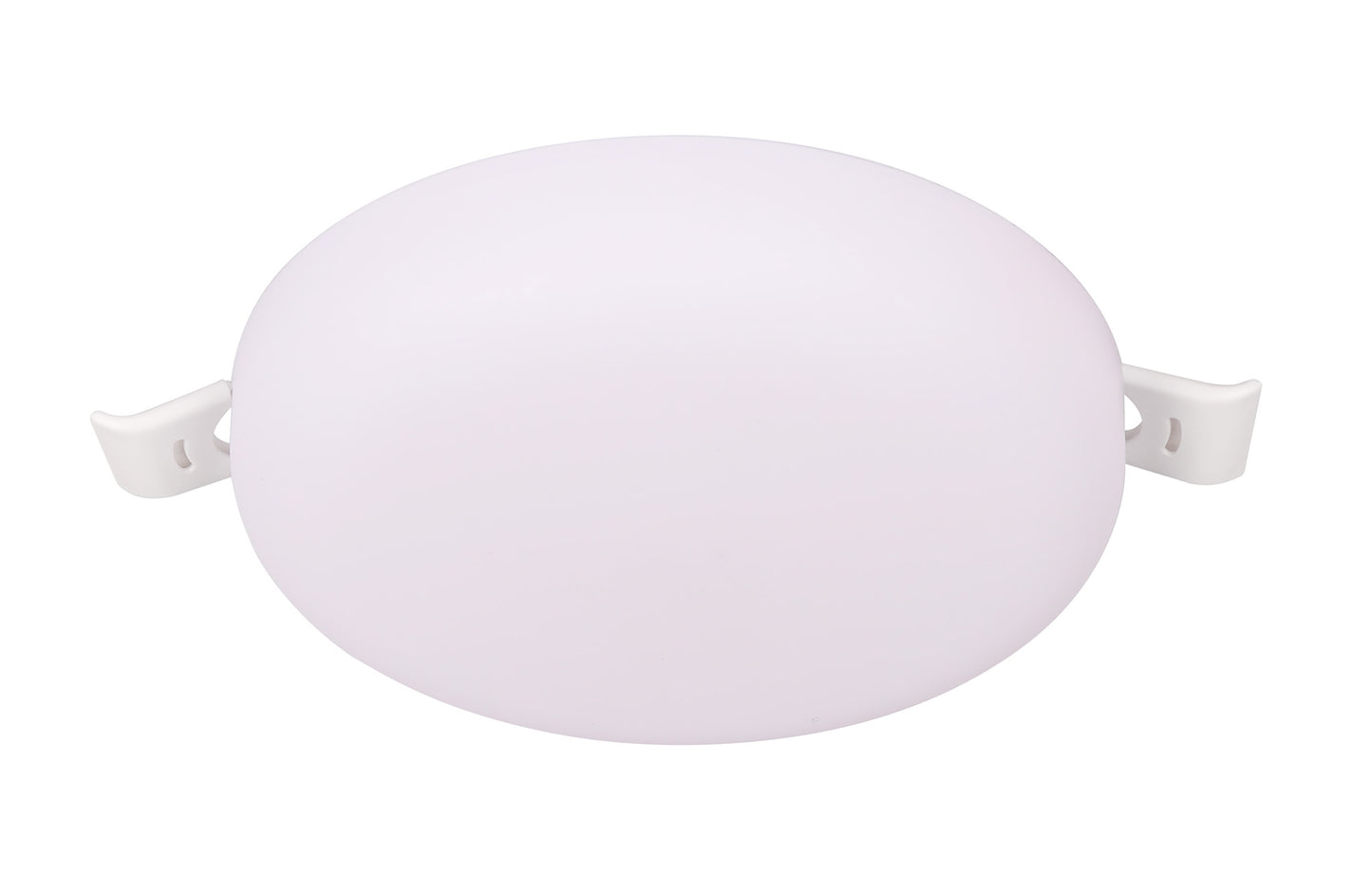 Algarve 100mm Round Downlight, 10W LED, 3000K, 870lm, White, Cut Out 55-70mm, Driver Included, 3yrs Warranty by Mantra