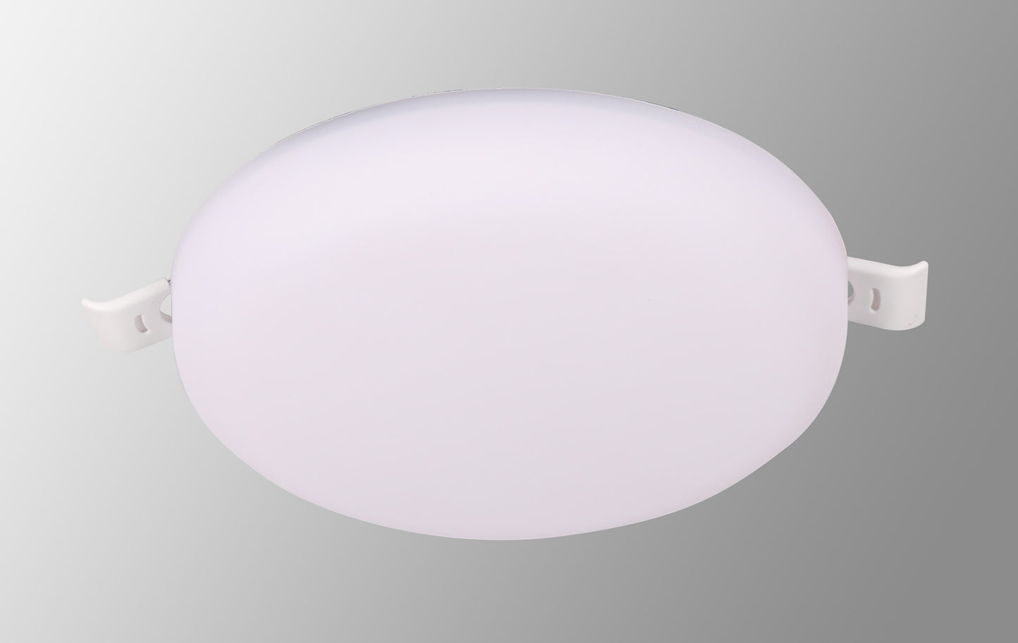 Algarve 120mm Round Downlight, 15W LED, 3000K, 1300lm, White, Cut Out 55-95mm, Driver Included, 3yrs Warranty by Mantra