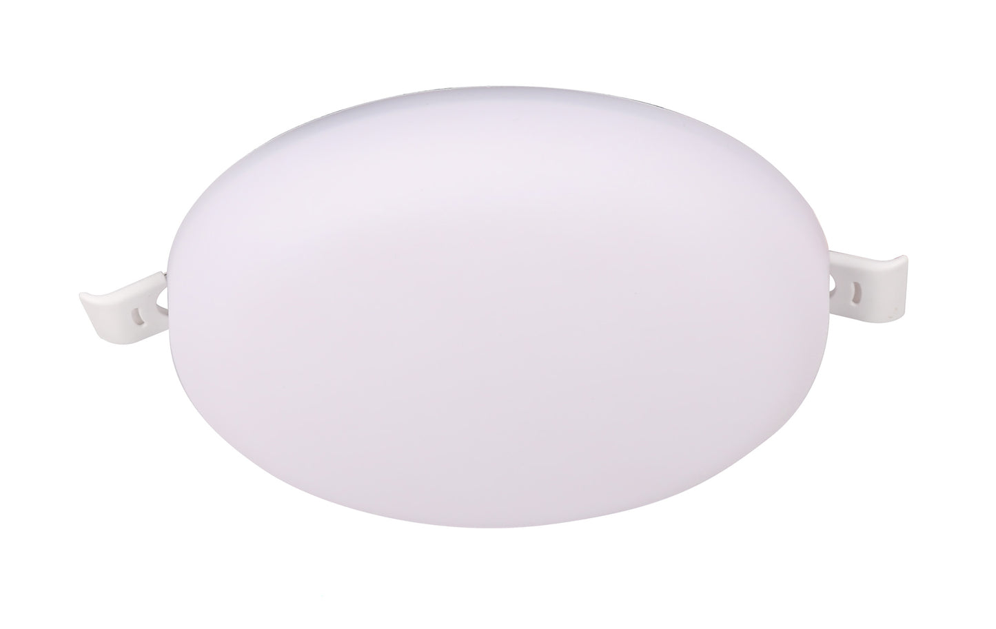 Algarve 120mm Round Downlight, 15W LED, 3000K, 1300lm, White, Cut Out 55-95mm, Driver Included, 3yrs Warranty by Mantra