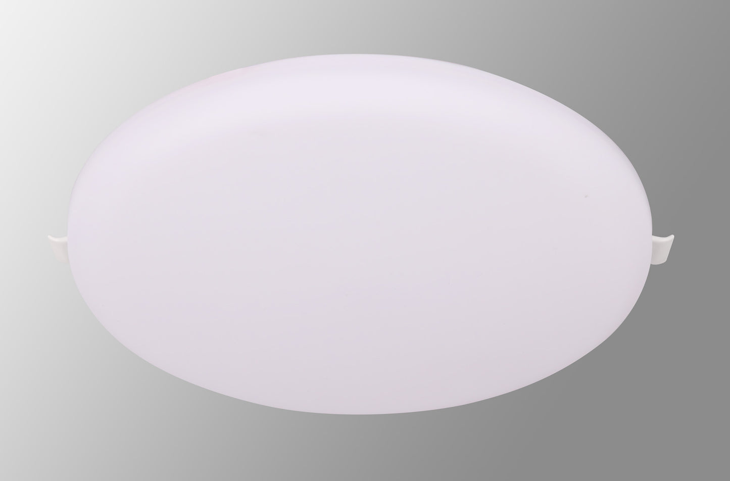 Algarve 220mm Round Downlight, 32W LED, 3000K, 2800lm, White, Cut Out 55-190mm, Driver Included, 3yrs Warranty by Mantra