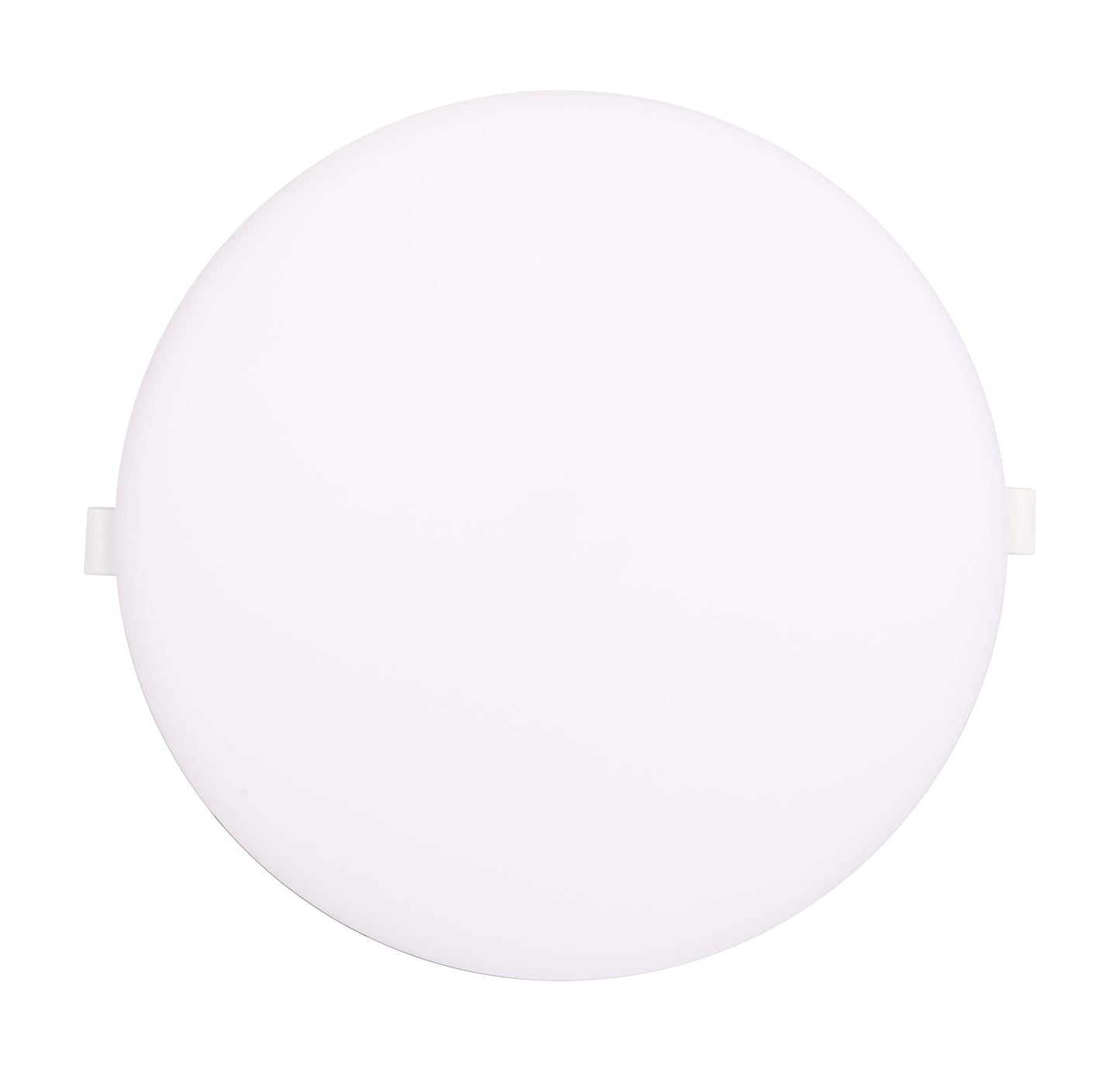 Algarve 220mm Round Downlight, 32W LED, 3000K, 2800lm, White, Cut Out 55-190mm, Driver Included, 3yrs Warranty by Mantra