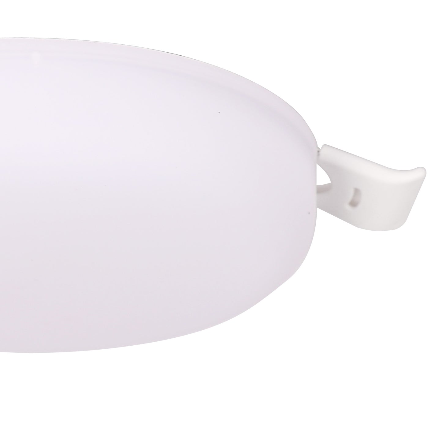 Algarve 85mm Round Downlight, 8W LED, 4000K, 735lm, White, Cut Out 55-60mm, Driver Included, 3yrs Warranty by Mantra