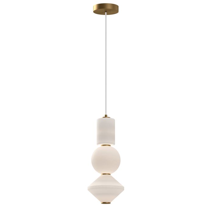Bijou LED Pendant - Aged Gold