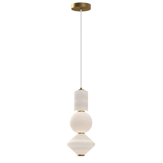 Bijou LED Pendant - Aged Gold