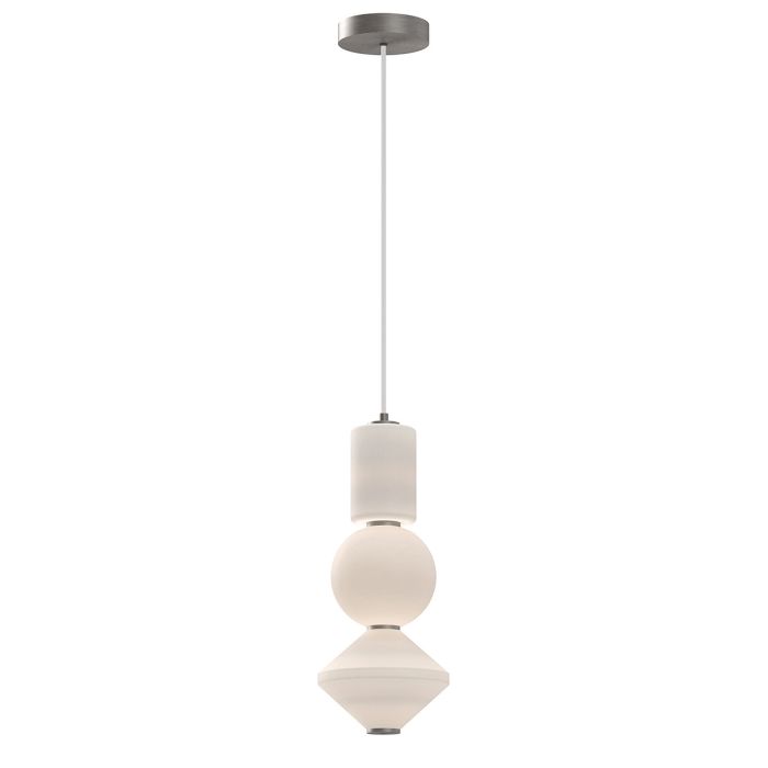 Bijou LED Pendant - Brushed Nickel