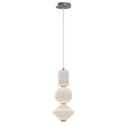Bijou LED Pendant - Brushed Nickel