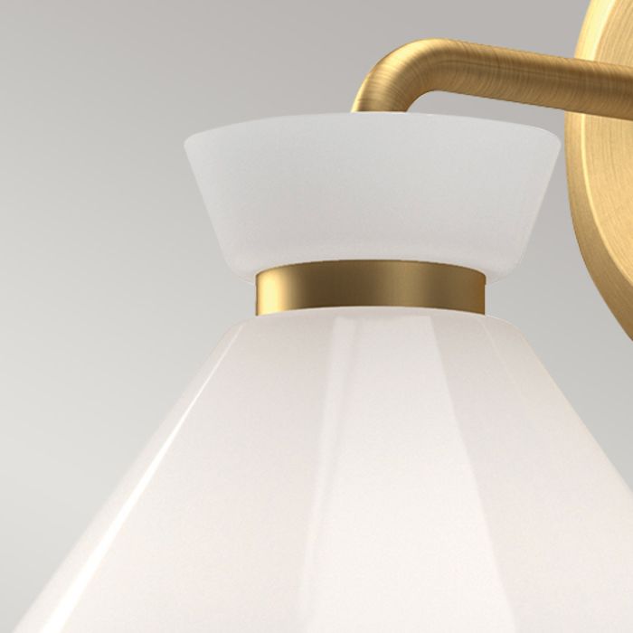 Halston 1 lt Wall Light - Brushed Gold