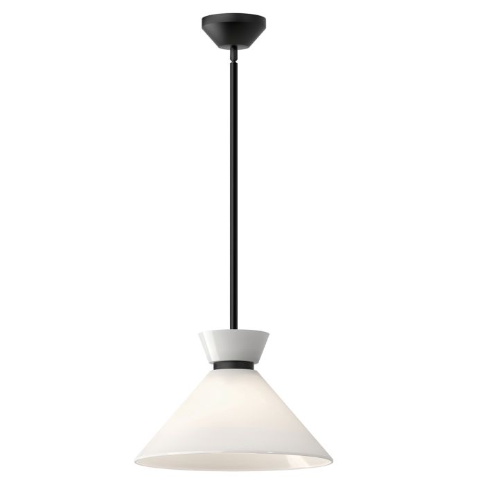 Halston 1 lt Pendant - Matte Black