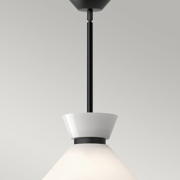 Halston 1 lt Pendant - Matte Black