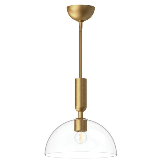 Jude 1 lt Pendant - Brushed Gold