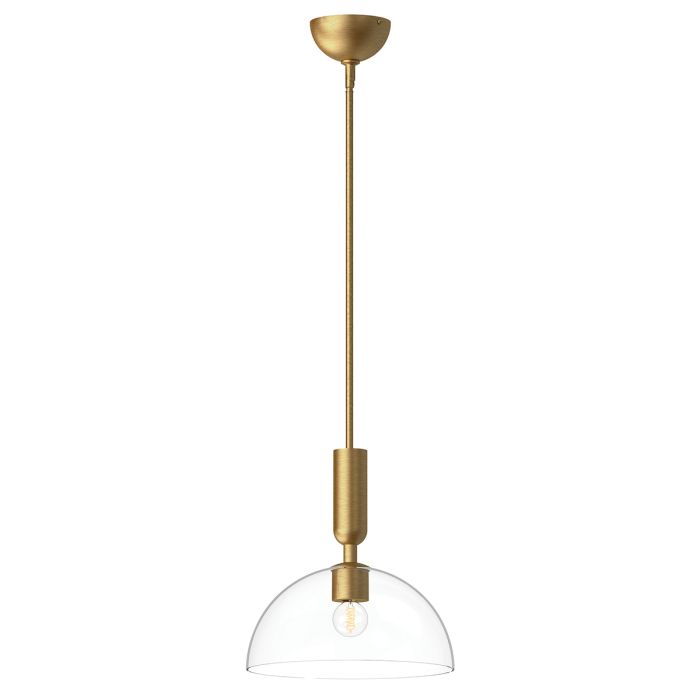 Jude 1 lt Pendant - Brushed Gold