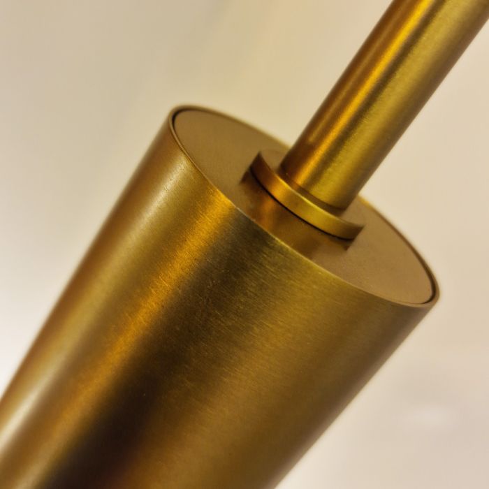 Jude 1 lt Pendant - Brushed Gold