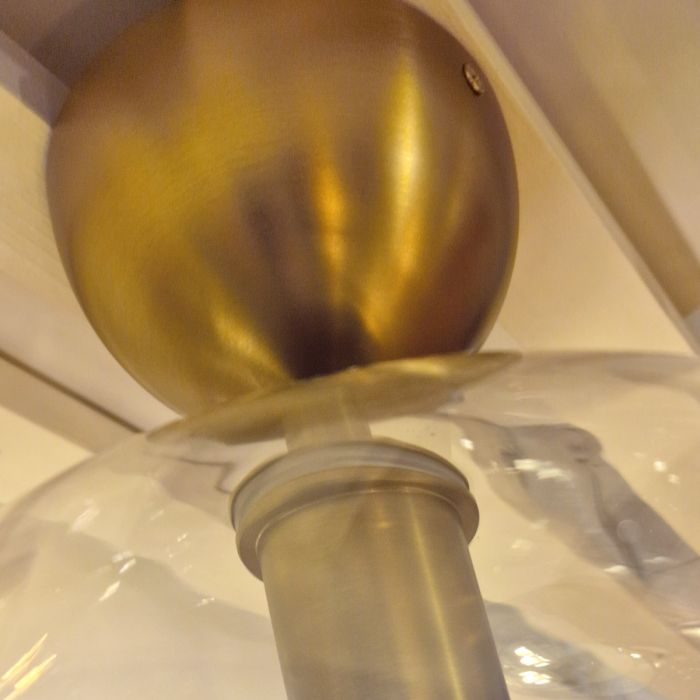 Jude 1 lt Semi Flush Light - Brushed Gold