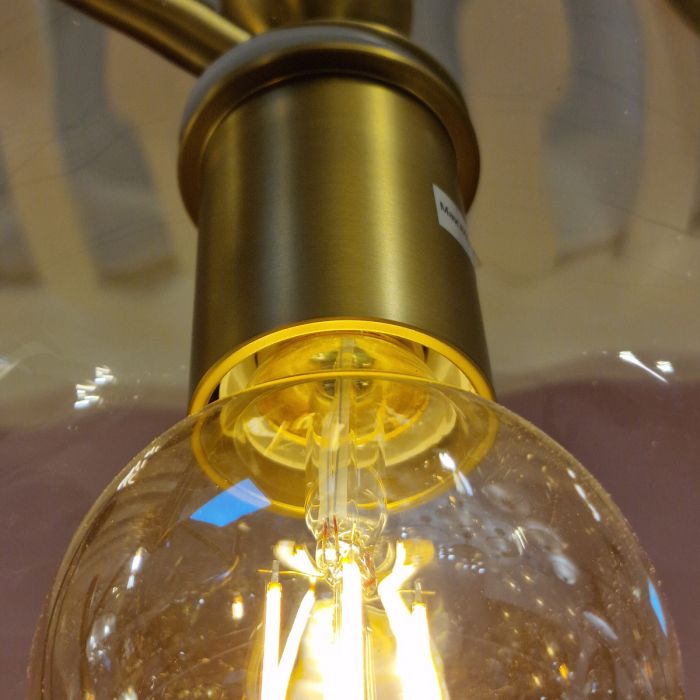 Jude 3 lt Chandelier - Brushed Gold