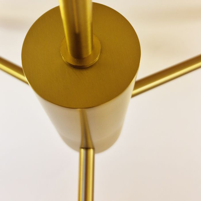 Jude 3 lt Chandelier - Brushed Gold