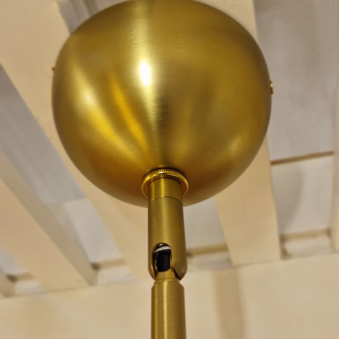 Jude 3 lt Chandelier - Brushed Gold