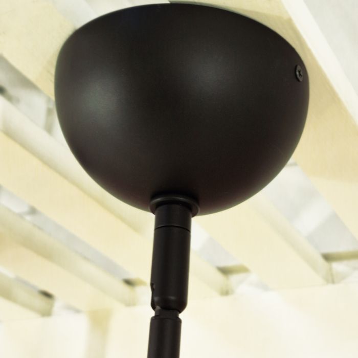 Jude 3 lt Chandelier - Matte Black