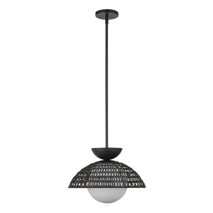 Perth 1 lt Pendant - Matte Black
