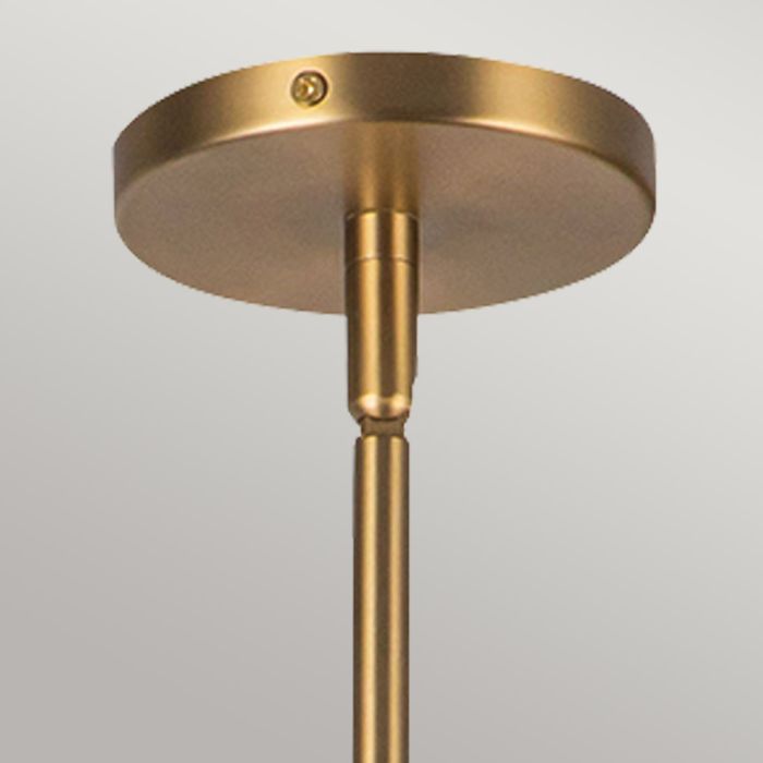 Perth 1 lt Pendant - Brushed Gold