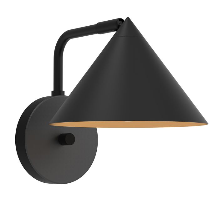 Remyck 1 lt Wall Light - Matte Black