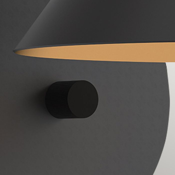 Remyck 1 lt Wall Light - Matte Black